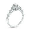 Thumbnail Image 3 of 1/2 CT. T.W. Oval Diamond Frame Bridal Set in 14K Gold