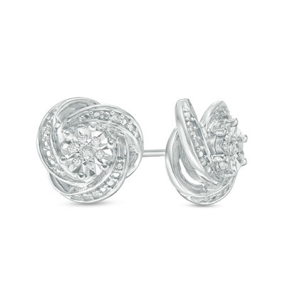 swirl earring