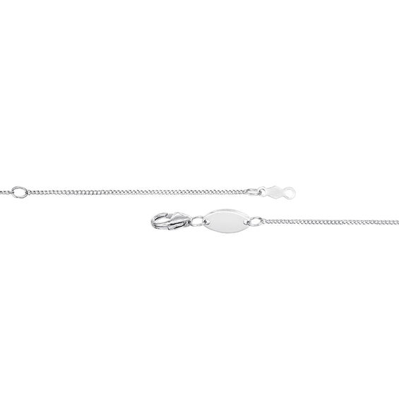 Interwovenâ¢ 1/10 CT. T.w. Diamond Pendant in Sterling Silver - 19"