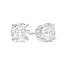 Thumbnail Image 0 of 2 CT. T.W. Diamond Solitaire Stud Earrings in 14K White Gold