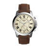 Thumbnail Image 0 of Men's Fossil Q Grant Strap Hybrid Smart Watch with White Dial (Model: FTW1118)