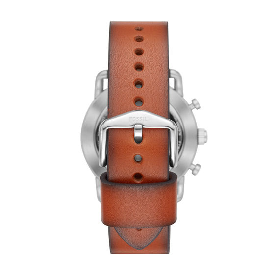 Men's Fossil Q Commuter Strap Hybrid Smart Watch with Blue Dial (Model: Ftw1151)