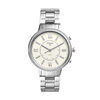 Thumbnail Image 1 of Ladies' Fossil Virginia Crystal Accent Hybrid Smart Watch with White Dial (Model: FTW5009)