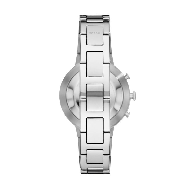 Ladies' Fossil Virginia Crystal Accent Hybrid Smart Watch with White Dial (Model: FTW5009)