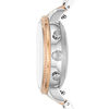 Thumbnail Image 2 of Ladies' Fossil Q Virginia Crystal Accent Two-Tone Hybrid Smart Watch with White Dial (Model: FTW5011)