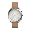 Thumbnail Image 1 of Ladies' Fossil Q Accomplice Strap Hybrid Smart Watch with White Dial (Model: FTW1200)