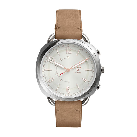 Ladies' Fossil Q Accomplice Strap Hybrid Smart Watch with White Dial (Model: Ftw1200)