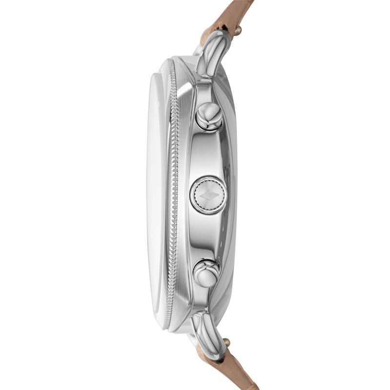 Ladies' Fossil Q Accomplice Strap Hybrid Smart Watch with White