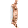 Thumbnail Image 1 of Fossil Accomplice Crystal Accent Rose-Tone Hybrid Smart Watch with White Dial (Model: FTW1208)