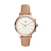 Thumbnail Image 0 of Ladies' Fossil Q Neely Strap Hybrid Smart Watch with White Dial (Model: FTW5007)