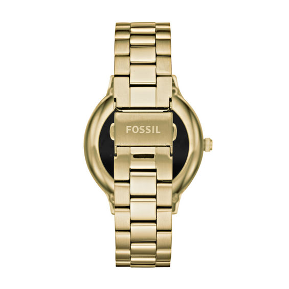 Fossil Q Venture Gold-Tone Gen 3 Smart Watch with Black Dial (Model: Ftw6006)