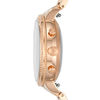 Thumbnail Image 2 of Ladies' Fossil Q Virginia Crystal Accent Rose-Tone Hybrid Smart Watch with White Dial (Model: FTW5010)