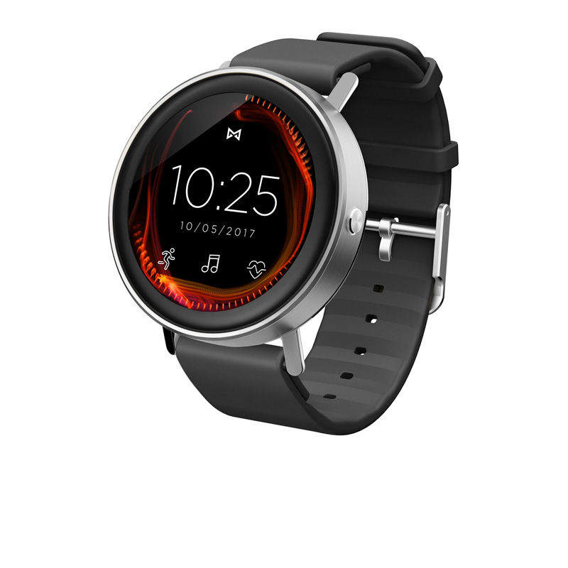Misfit Vapor Strap Smart Watch with Black Dial Model MIS7004