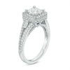Thumbnail Image 2 of Vera Wang Love Collection 1-3/4 CT. T.W. Certified Princess-Cut Diamond Frame Engagement Ring in 14K White Gold (I/SI2)