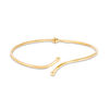Thumbnail Image 1 of Made in Italy Bypass Flex Bangle in 14K Gold