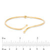 Thumbnail Image 2 of Made in Italy Bypass Flex Bangle in 14K Gold