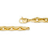 Thumbnail Image 2 of 5.0mm Squared Link Chain Bracelet in 10K Gold - 8.25"