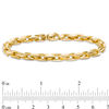 Thumbnail Image 3 of 5.0mm Squared Link Chain Bracelet in 10K Gold - 8.25"