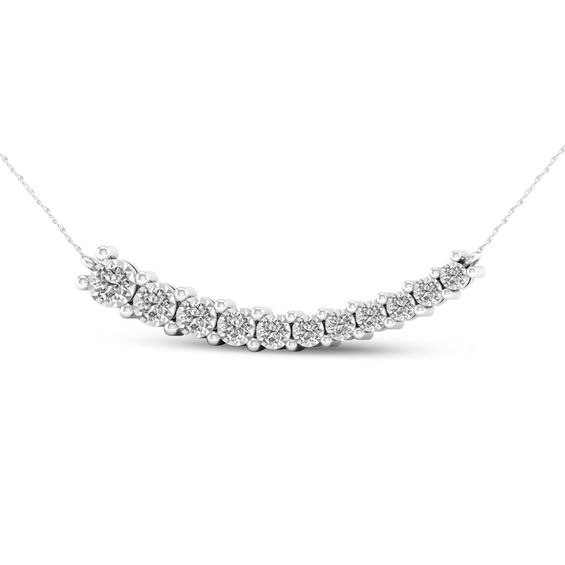 diamond bar necklace zales diamond bar necklace zales