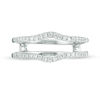 Thumbnail Image 6 of 1/4 CT. T.W. Diamond Contour Solitaire Enhancer in 14K White Gold