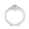 Thumbnail Image 2 of Interwoven™ 1/10 CT. T.W. Diamond Ring in Sterling Silver