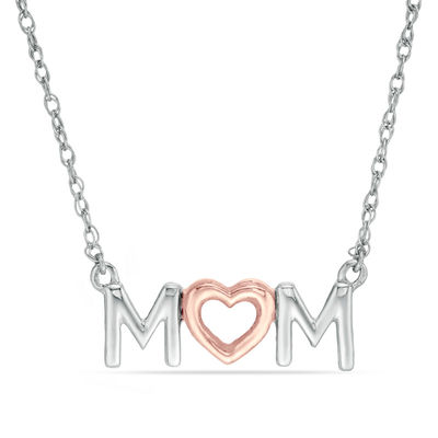 zales mom heart necklace