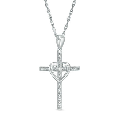 MADISON Silver Thea Cross Necklace - Joulberry