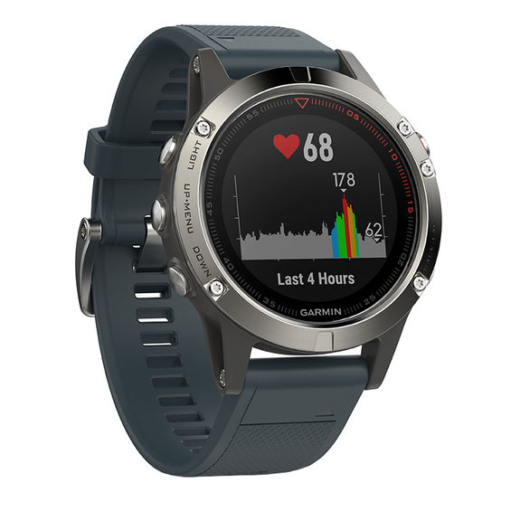 Garmin fÄnixÂ® 5 Strap Smart Watch (Model: 10-01688-01)