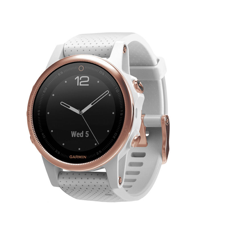 Garmin fēnix® 5S Two-Tone Strap Smart Watch (Model: 10-01685-16)