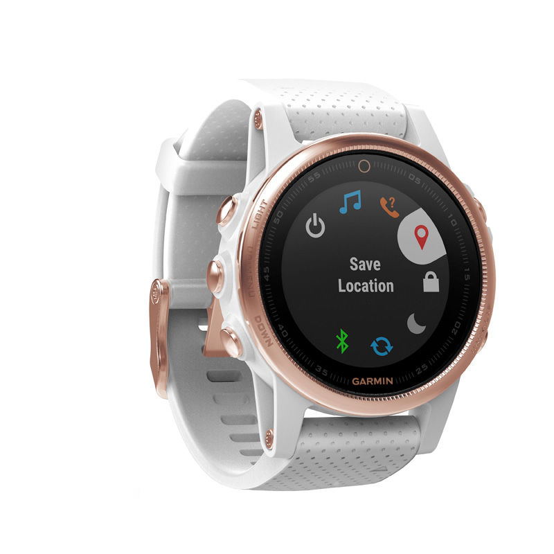 Main Image 3 of Garmin fēnix® 5S Two-Tone Strap Smart Watch (Model: 10-01685-16)