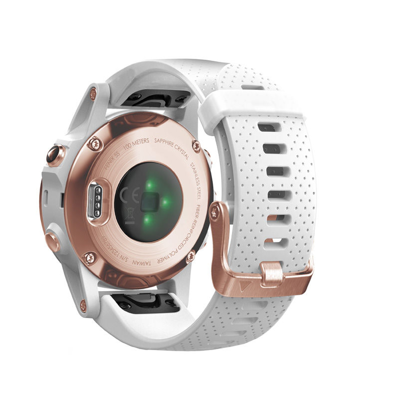 Garmin fēnix® 5S Two-Tone Strap Smart Watch (Model: 10-01685-16)