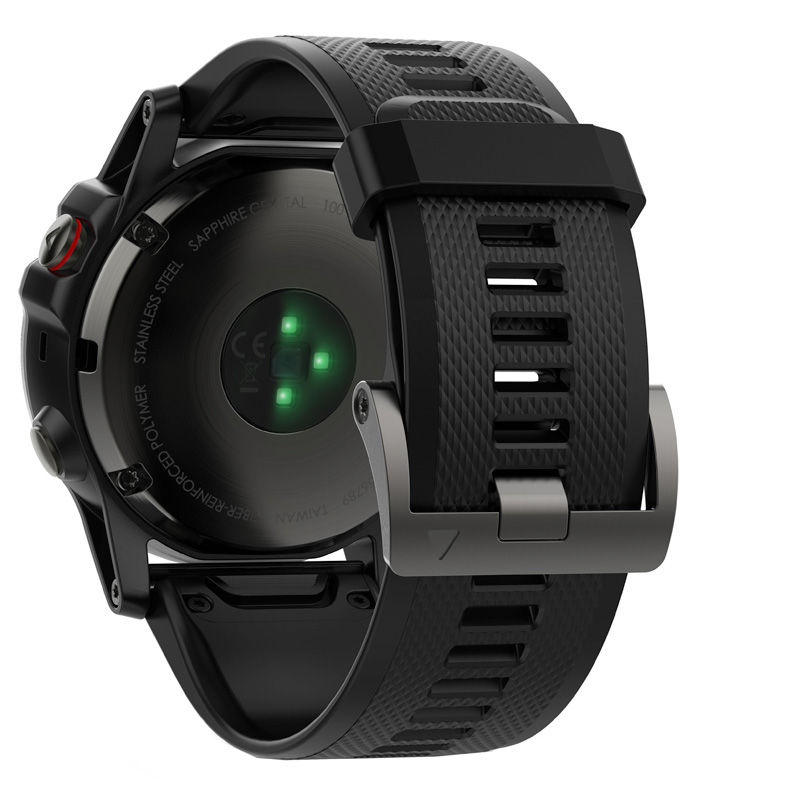 Main Image 4 of Garmin fēnix® 5X Black Strap Smart Watch (Model: 10-01733-00)