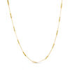 Thumbnail Image 1 of Diamond-Cut Bar Station Necklace in 10K Gold
