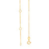Thumbnail Image 2 of Child's Disney Twinkle Cinderella Blue Topaz Carriage Pendant in 14K Gold - 14"