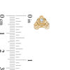 Thumbnail Image 2 of Child's Disney Twinkle Cinderella Diamond Accent Carriage Stud Earrings in 14K Gold
