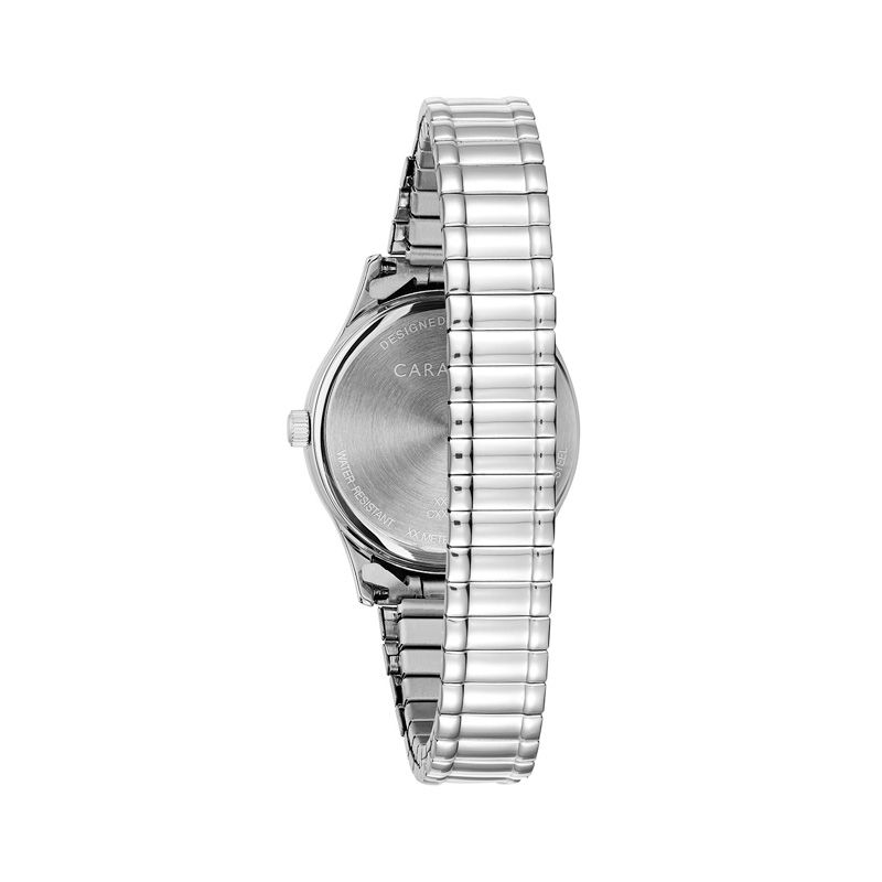 Ladies' Caravelle by Bulova Expansion Watch with White Dial (Model: 43M119)