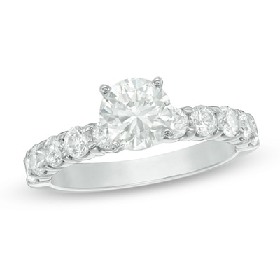 2Ct Round Cut Black Diamond Women's Elegant Engagement Ring 14K Yellow Gold Over
