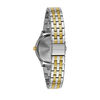 Thumbnail Image 2 of Ladies' Caravelle by Bulova Two-Tone Watch with Silver-Tone Dial (Model: 45M112)