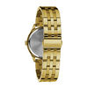 Thumbnail Image 1 of Men's Caravelle by Bulova Gold-Tone Watch with Black Dial (Model: 44B121)