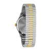 Thumbnail Image 2 of Men's Caravelle by Bulova Two-Tone Expansion Watch with White Dial (Model: 45B147)