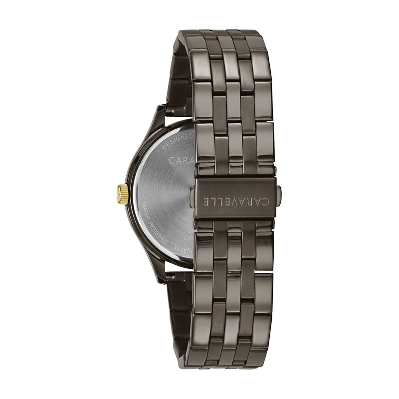 Men's Caravelle by Bulova Gunmetal IP Watch (Model: 45B149)