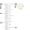 Thumbnail Image 2 of 6.5-7.0mm Akoya Cultured Pearl Stud Earrings in 14K White Gold