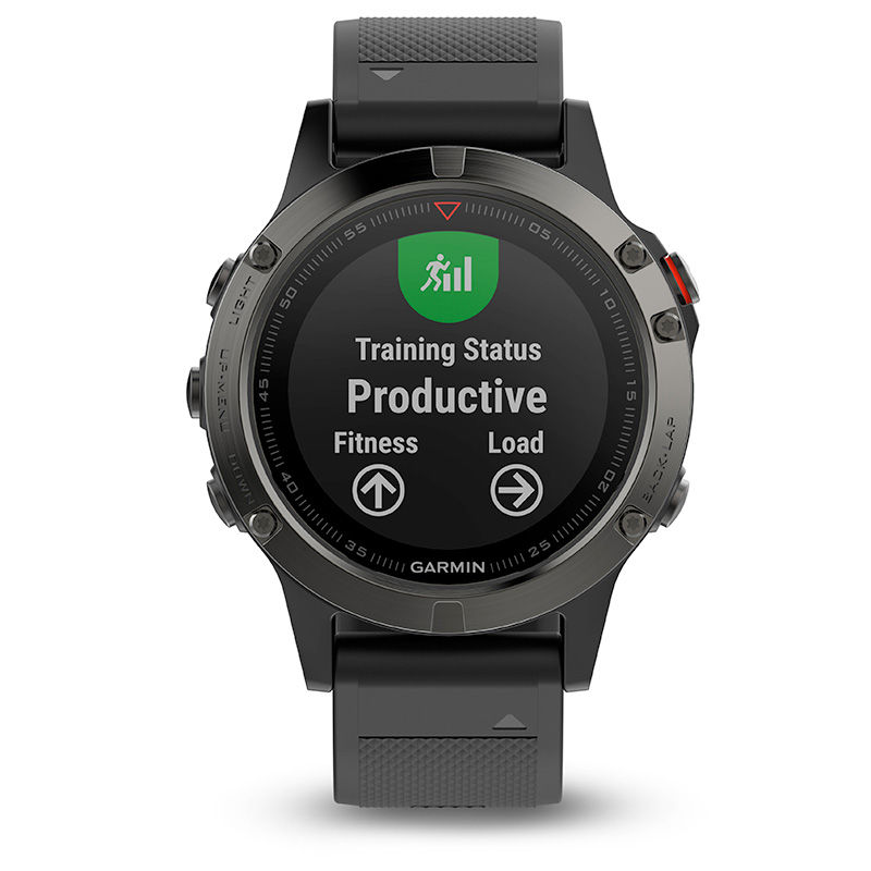 Main Image 3 of Garmin fēnix® 5 Black Strap Smart Watch (Model: 10-01688-00)