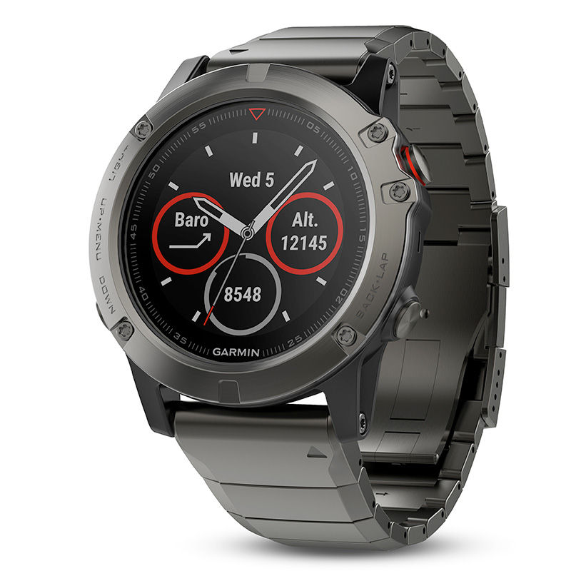 Main Image 1 of Garmin fēnix® 5X Grey Smart Watch (Model: 10-01733-04)