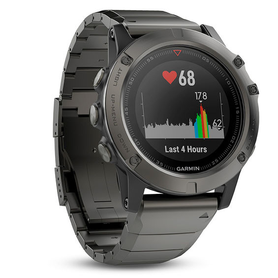 Garmin fÄnixÂ® 5X Grey Smart Watch (Model: 10-01733-04)