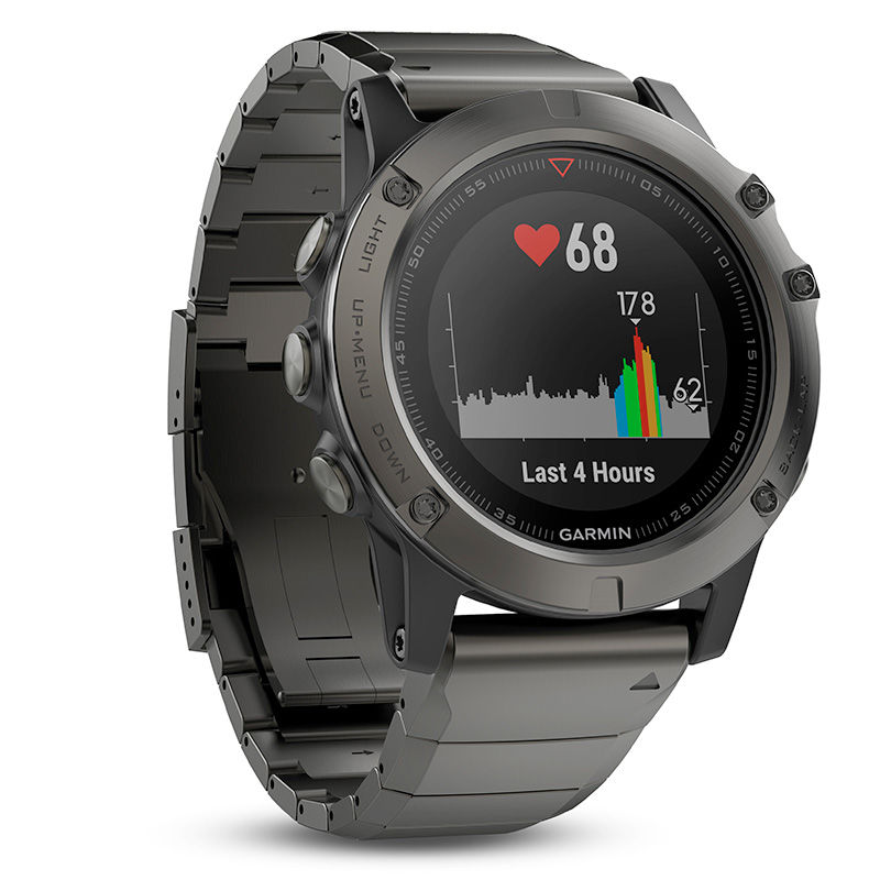Main Image 2 of Garmin fēnix® 5X Grey Smart Watch (Model: 10-01733-04)