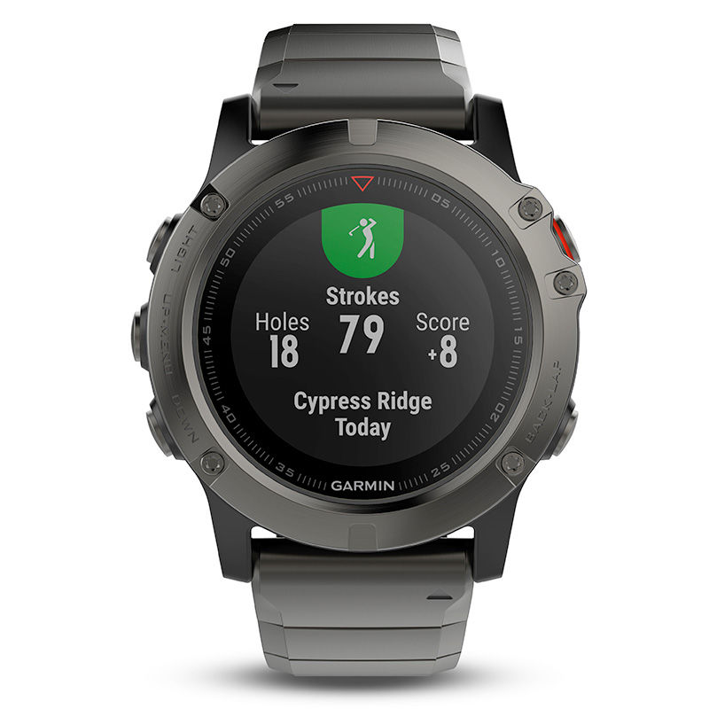Main Image 3 of Garmin fēnix® 5X Grey Smart Watch (Model: 10-01733-04)