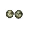 Thumbnail Image 1 of 8.0-9.0mm Tahitian Cultured Pearl Stud Earrings in 14K White Gold