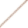 Thumbnail Image 1 of 2 CT. T.W. Diamond Vintage-Style Tennis Bracelet in 14K Rose Gold