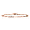 Thumbnail Image 2 of 1/2 CT. T.W. Diamond Tennis Bracelet in 10K Rose Gold